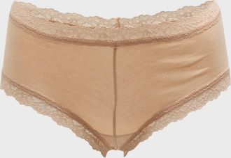Hanky Panky Low-Rise Organic Cotton Boyshorts