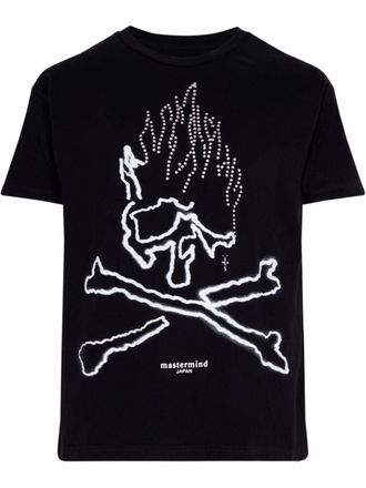 Travis Scott x Mastermind Skull Cactus Jack crew neck T-shirt - Black