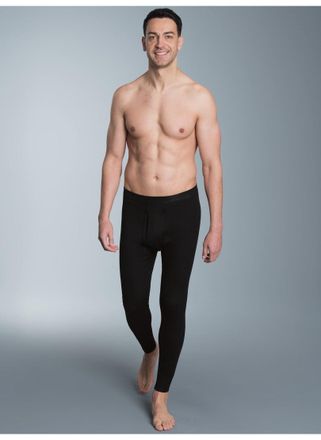 Trigema Lange Unterhose TRIGEMA TRIGEMA Lange Unterhose im Doppelpack, Herren, Gr. 10, 2 Stk., schwarz, 100% Baumwolle (Bio-Baumwolle kbA), Unterhosen Lange U