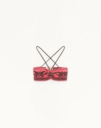 Valentino Terry Cloth Top Wo
