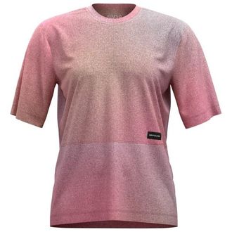 Ortovox 185 Merino Patch Print TS Merinoshirt f&uuml;r Damen | rosa