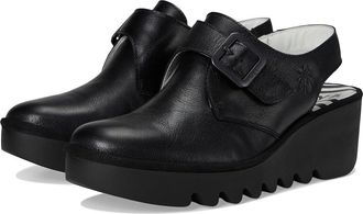 FLY London BARY565FLY Womens Shoes Black : EU 38 (US Womens 7.5-8) M, Leather