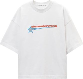 Alexander Wang T-shirt met print - Wit