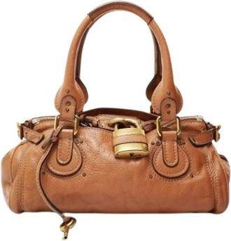 Chlo&eacute; Pre-owned Handbags, female, Brown, Size: ONE SIZE Pre-owned Handbag