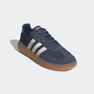 adidas Sneaker ADIDAS SPORTSWEAR BARREDA DECODE, Damen, Gr. 38,5, gr&uuml;n (shadow navy, wonder quartz, semi court gr&uuml;n), Leder, Textil, Schuhe Sneaker, inspirie