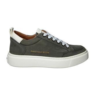 Alexander Smith Sneakers, male, Gray, Size: 11 US sneaker Pelle