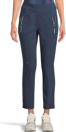 Jamie Sadock 38.5 Skinnyliscous Ankle Pants Womens Casual Pants Moonlit : 10, Nylon/Rayon/Spandex