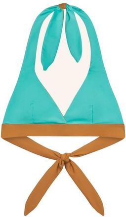 Mymarini Neckholder Top Bikini-Top f&uuml;r Damen | t&uuml;rkis