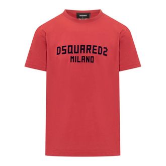 Dsquared2 Uomo, Top, Rosso, XL, new