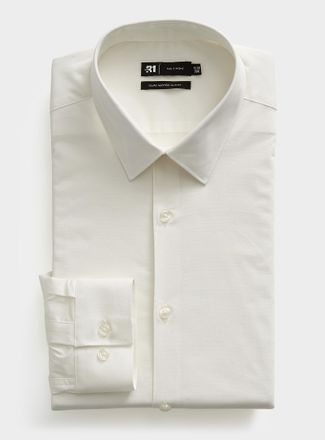 Le 31 Mens Stretch cotton shirt Slim fit