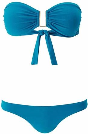 Melissa Odabash Barcelona Bikini Set - Dames - Bikinis - Blauw - S - Badmode