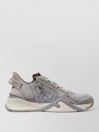 Fendi leather flow low-top sneakers