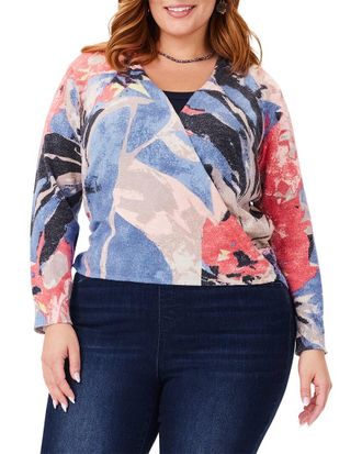 Nic+Zoe Nic+Zoe Plus Dreamscape 4-Way Cardigan