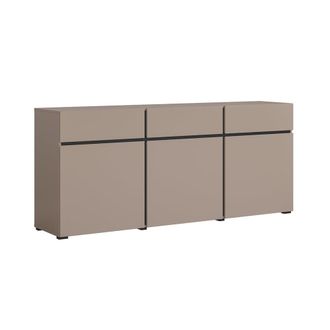 Petits Meubles Buf&eacute; 3 puertas 3 cajones paneles laminados topo