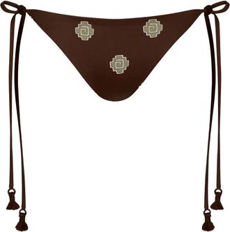 Johanna Ortiz Slip bikini Sagrado - Marrone