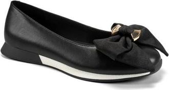 Karl Lagerfeld Magalia Bow Sneaker Flat in Black at Nordstrom, Size 8.5