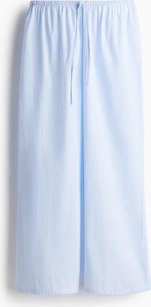 H&M Pyjamahose aus Baumwolle - Blue