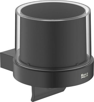 Roca Roca - Dosificador De Pared Round Hotels Color: Negro Mate