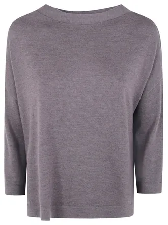 Maryya Sweater Boat Neck Boat Neck Merino Sweater