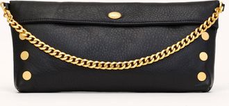 Hammitt Hammitt Invitation Clutch Black Brushed Gold