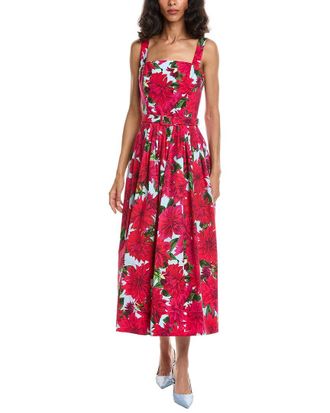 Oscar De La Renta Dahlia Tank Dress