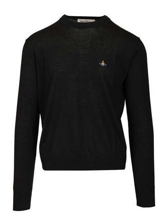 Vivienne Westwood Alex Sweater Knitwear Nero-Uomo