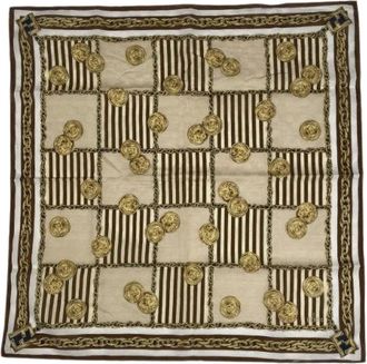 Fendi Pre-owned Vintage Scarf - Dames - Vintage Accessoires - Bruin - ONE Size - Vintage