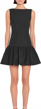 Amanda Uprichard Katina Mini Dress In Black