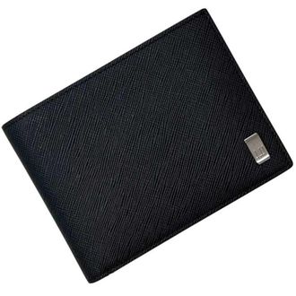 Dunhill Black Leather Wallet (Bi-Fold) (Pre-Owned)