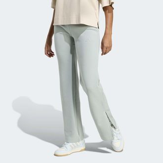 adidas Sporthose ADIDAS SPORTSWEAR W ALL SZN SL FP, Damen, Gr. XXL, N-Gr, wonder sage, Obermaterial: 51% Polyester, 25% Modal, 15% Baumwolle, 9% Elasthan, Ho