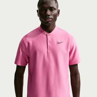 Nike Mens Velocity Dri-FIT Golf Polo in Pink | IB0278-641