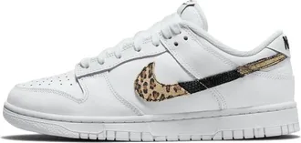 Nike Fitness, Dames, Wit, 37 1/2 EU, Leer, Dunk Low SE