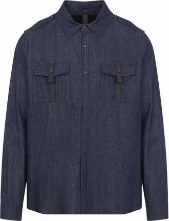 Sease Cotton Denim Overshirt