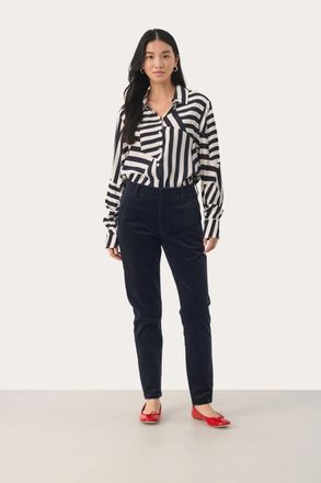 Part Two Casual broek SoffysaPW Regular fit navy blue