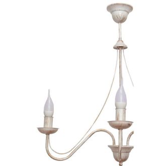 Netlighting Malbo Multi Arm Pendant Ceiling Light White Gold 60cm