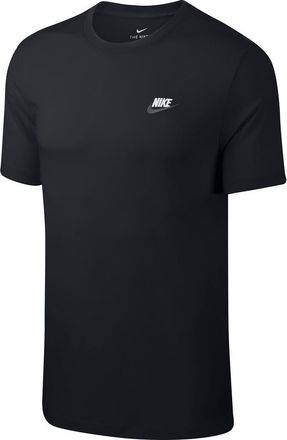 Nike Sportswear Club Crew Neck T-Shirt in 014 Black/white/dark Grey at Nordstrom Rack, Size Xx-Large