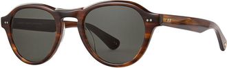 Garrett Leight MCNALLY SUN BRT/G15 Mens Sunglasses Tortoiseshell Size 48