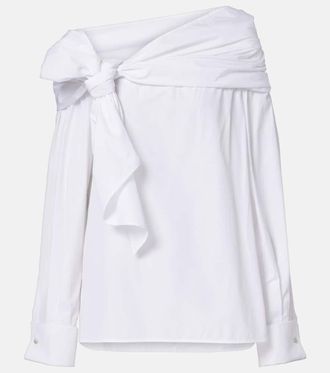 Max Mara Curvone cotton blouse