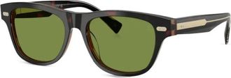Brunello Cucinelli Bc 3005S 101552 Zonnebrillen - Heren - Zonnebrillen - Bruin - 54 MM - Accessoires
