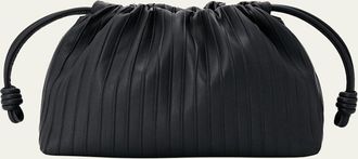 Loewe Flamenco Medium Clutch Bag in Leather