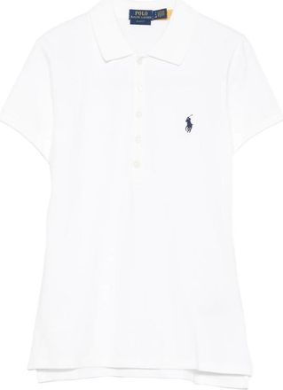 Ralph Lauren Logo-embroidered Polo Top