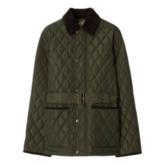 Burberry (WMNS) Burberry 25 Quilted Nylon Jacket Green 81103771
