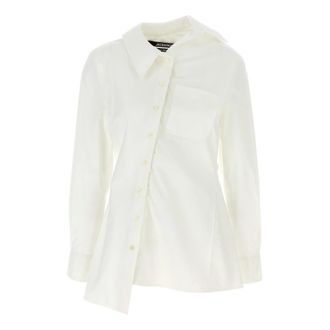 Jacquemus Shirts, female, White, XS, La chemise Pablo