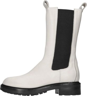 Elena Iachi Chelsea Boots - Dames - Chelseaboots - Beige - 37 EU - Schoenen