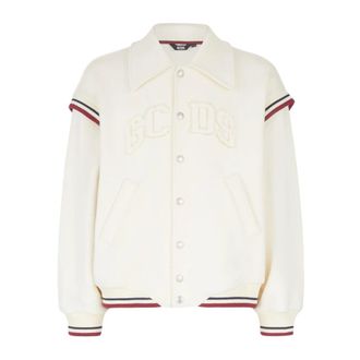 GCDS Gcds, Dames, Jassen, Wit, Maat: XL Jersey