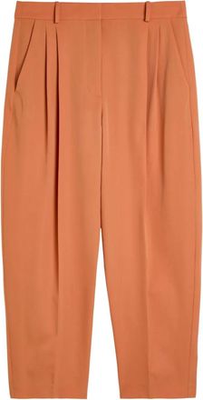Stella McCartney Pantaloni pliss&eacute; - Arancione