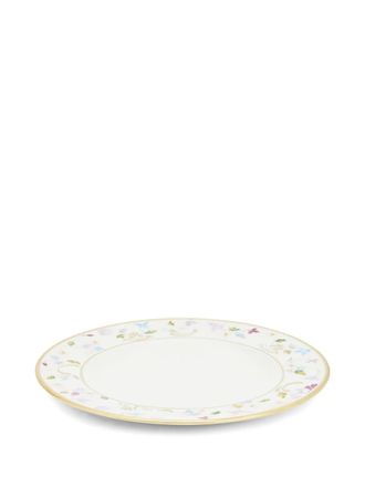 Villari Piatto da dessert Taormina a fiori (21cm) - Bianco