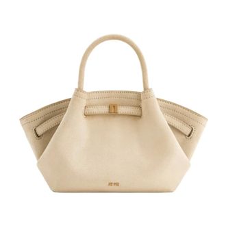 JW PEI Hana Mini Faux Suede Tote Bag - female - JW PEI - Handbags - White - ONE SIZE - Bags