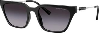 A|X Armani Exchange AX 4158S 81588G 55mm Womens Cat-Eye Sunglasses