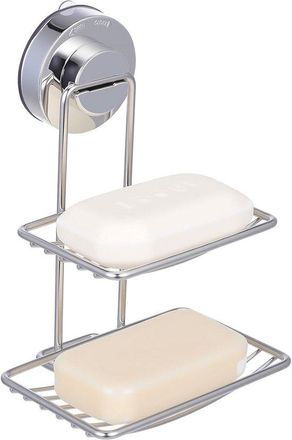 OEM Jabonera De Pared De Doble Capa, Acero Inoxidable, Resistente A La Corrosi&oacute;n, Drenaje R&aacute;pido, Resistente A La Corrosi&oacute;n Y Duradero, Plateado